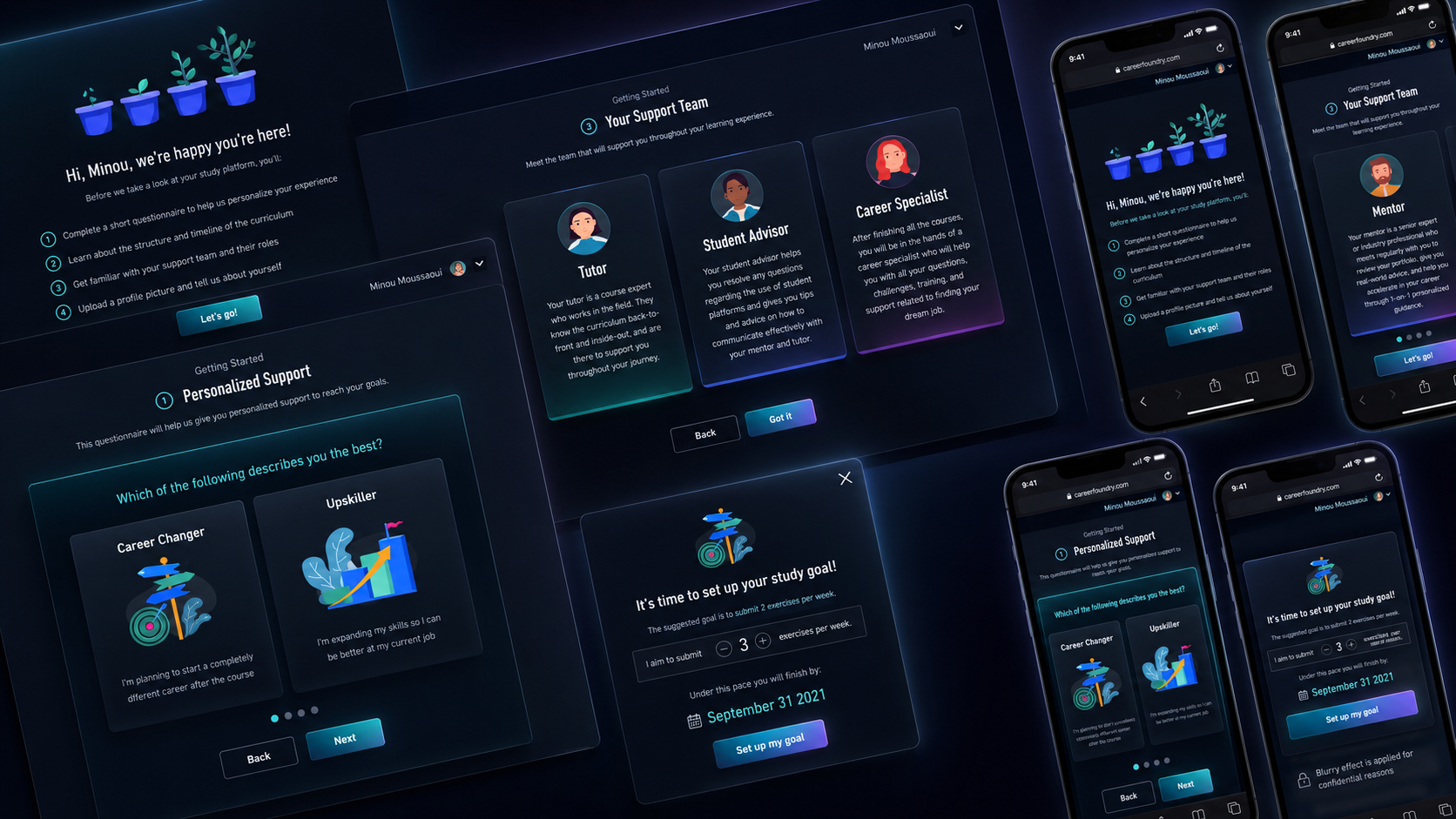 Student Onboarding —
Redesigning the student onboarding experience